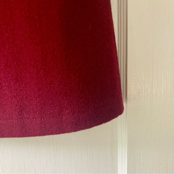 ModCloth Red Wool Skirt - Picture 5 of 6